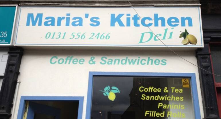 Maria S Kitchen Menu Menu For Maria S Kitchen Stockbridge Edinburgh